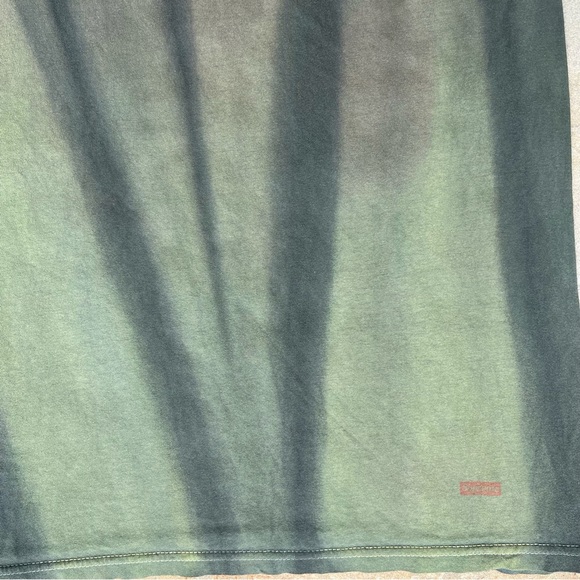 SOLD - Overdyed Reworked Vertical Striped Skate Shirt - Picture 5 of 5